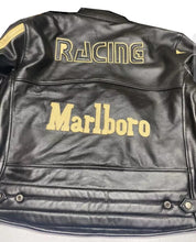 Load image into Gallery viewer, Motorcycle Racing Cowhide Vintage Marlboro Leather Jacket