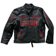 Load image into Gallery viewer, Motorcycle Racing Cowhide Vintage Marlboro Leather Jacket